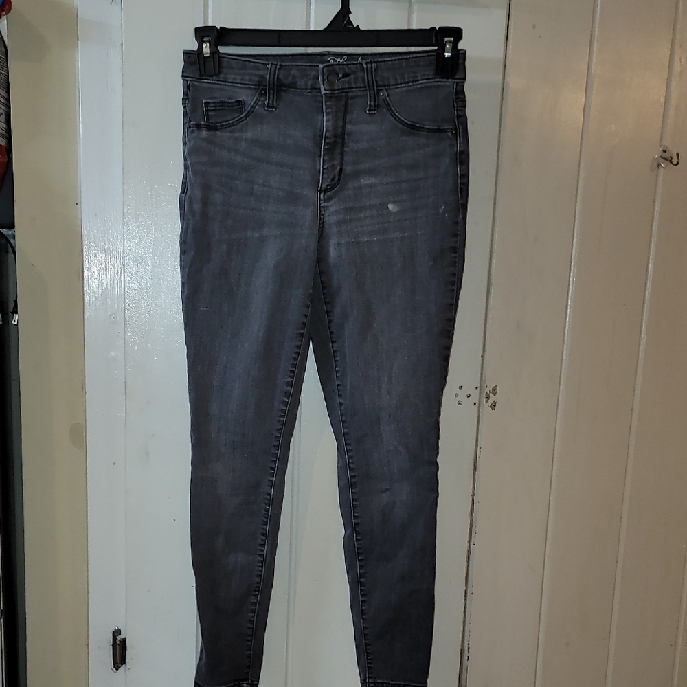 Women's Blackish/Gray Wash Jeans